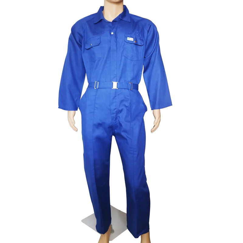FLYTON Safety Protective Mens Construction Workwear Overalls Manufacturer FT-1319 Royal Blue G