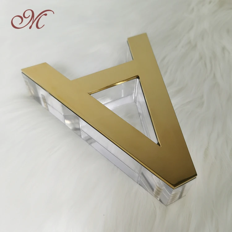 Custom Company Signs Logo 3D Solid Acrylic Metal Plate Letter Led Sign Outdoor Advertising Signage