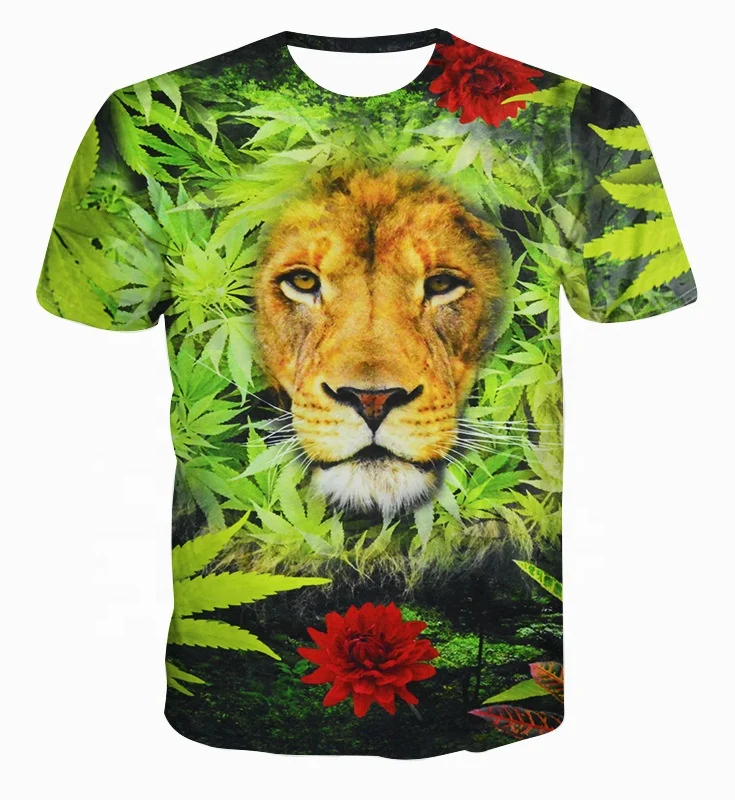 
New Customized printed patterns Men Short Sleeve T Shirt Men T Shirts Wholesale 