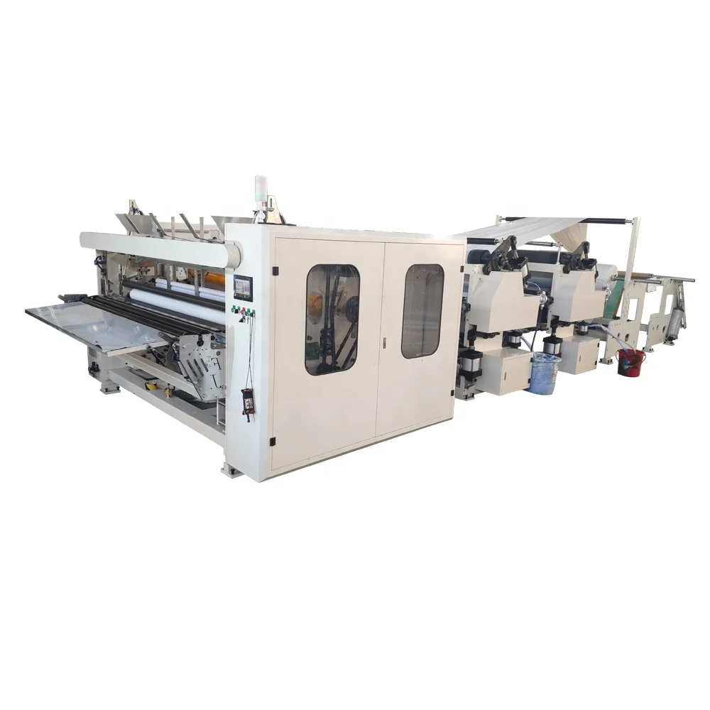 High quality automatic bathroom toilet tissue paper making machine production line