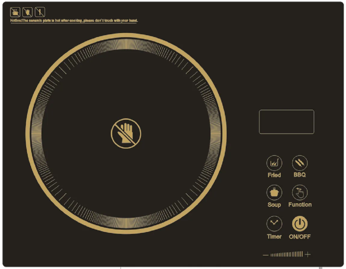 Small Home appliance Electric Infrared  cooker spare parts  micro-crystal plate