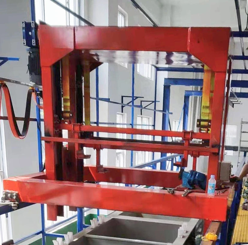 Plating equipment rolling anodizing machine electroplating plant