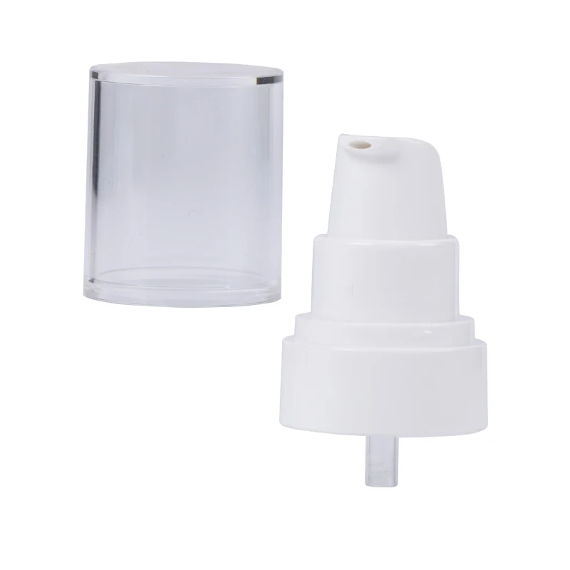 Cream Pump External Spring Bottle Heads Simple Cover External Spring Lock Emulsion Pump