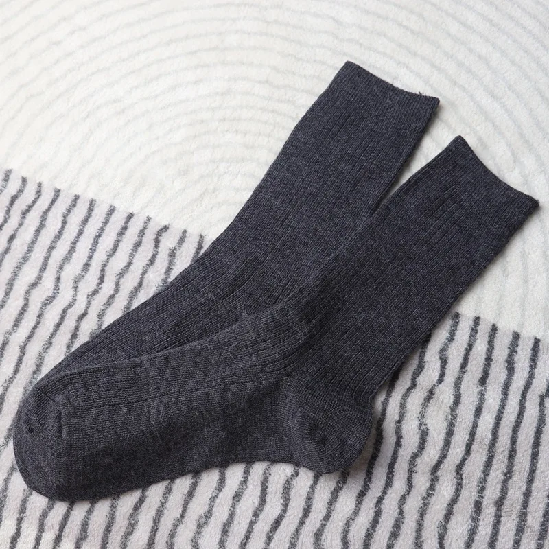 Костюм мужские деловые носки мужские повседневные носки из полипропилена Заводские трикотажные носки хлопковые мужские однотонные мужские черные темно-серые унисекс