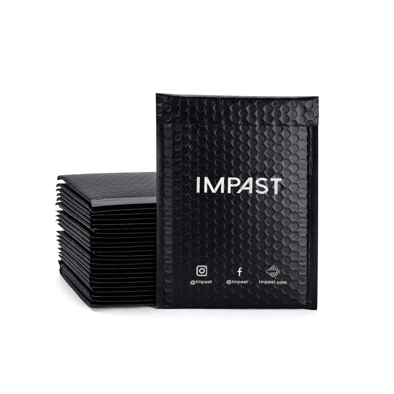 
China Factory Supplied Top Quality Moistureproof Black Shipping Envelope Padded Bubble Mailer Bag Clothes Envelope Mailing Bags 