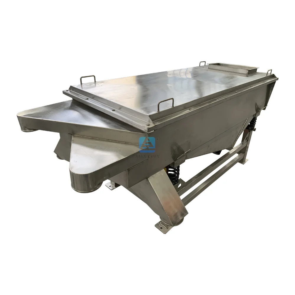 Linear Vibrating Sieve Sand Vibrating Screen Sieve Machine Industrial Sand Vibrating Screen Sieve Machine