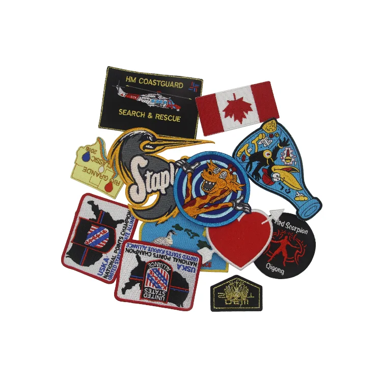 China Direct Patch Manufacturer Custom Cool Anime Embroidery Patch Printed Patch for Clothes