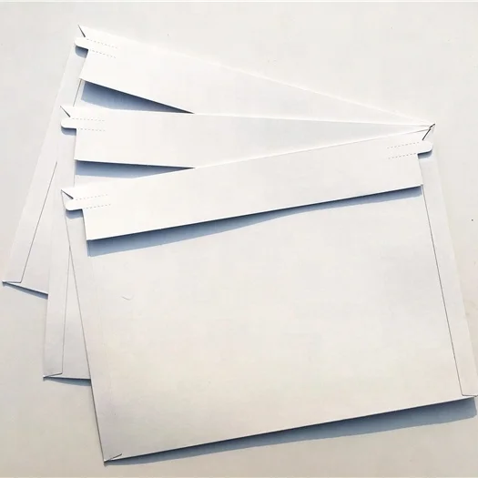 
Custom Printing Cardboard Envelope Rigid Shipping Mailer Durable Paper Mailer Envelope For Invoices/Documents 