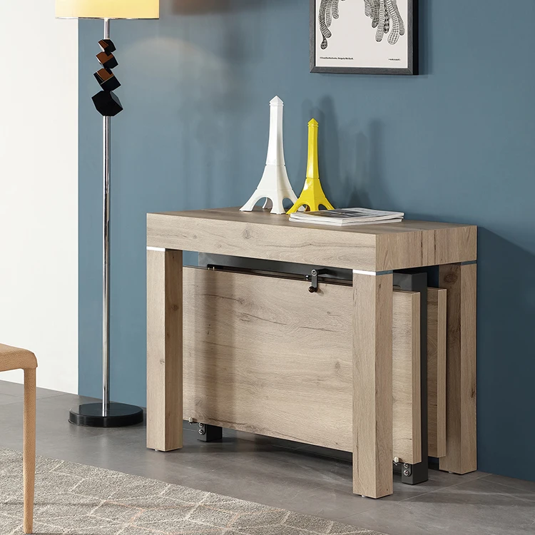 space saving small wall table extendable dining table for eating