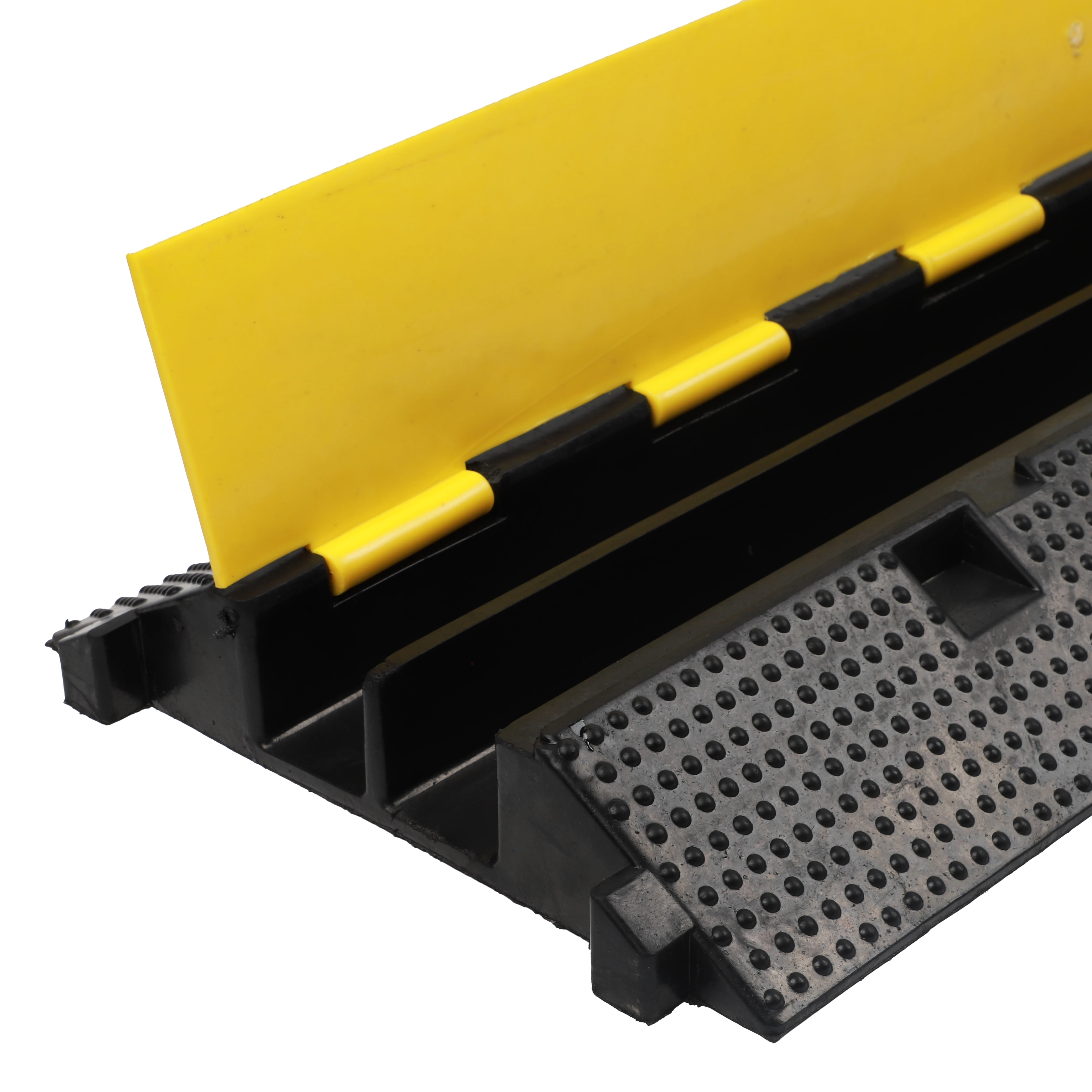 Pvc Rubber Wire 2 Channel Protector On The Floor Cable Protector Cable Trunking