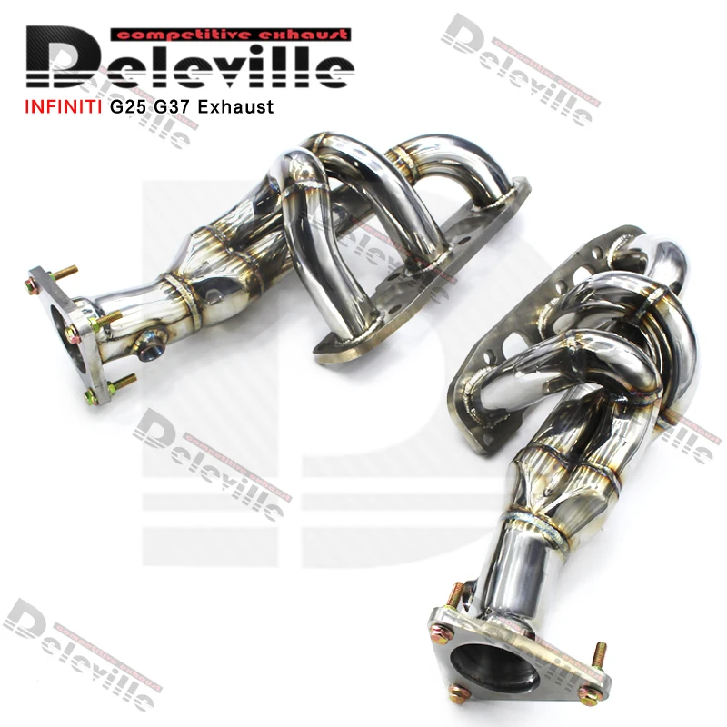 Performance Header For INFINITI G25 G37 2.5L 3.7L 2010+ Engine Auto Parts Stainless Steel Exhaust Manifold Header