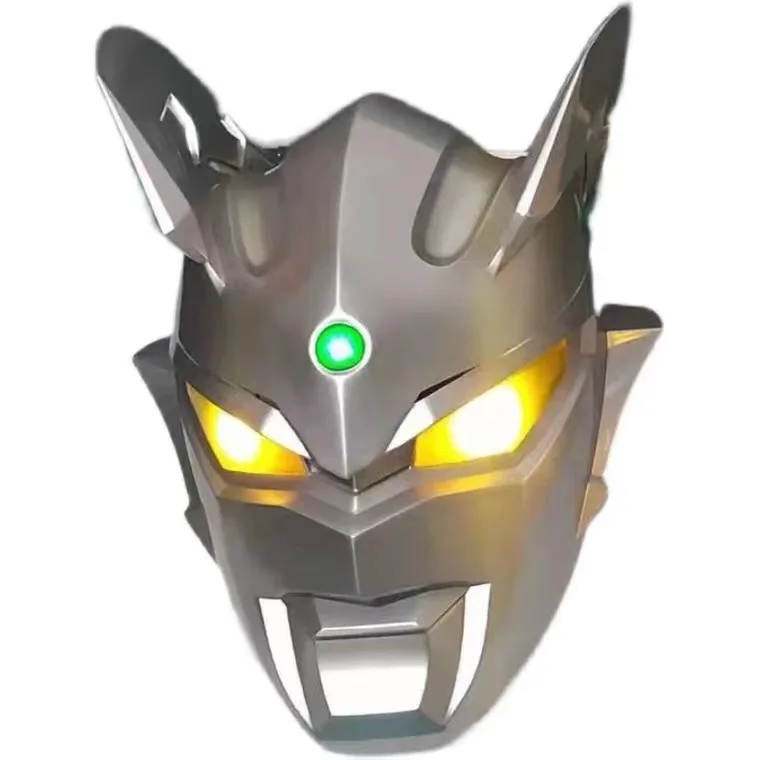 Ultraman Cosplay Superhero Zero Costumes Deluxe Helmet Halloween Adult Touch Luminous mask