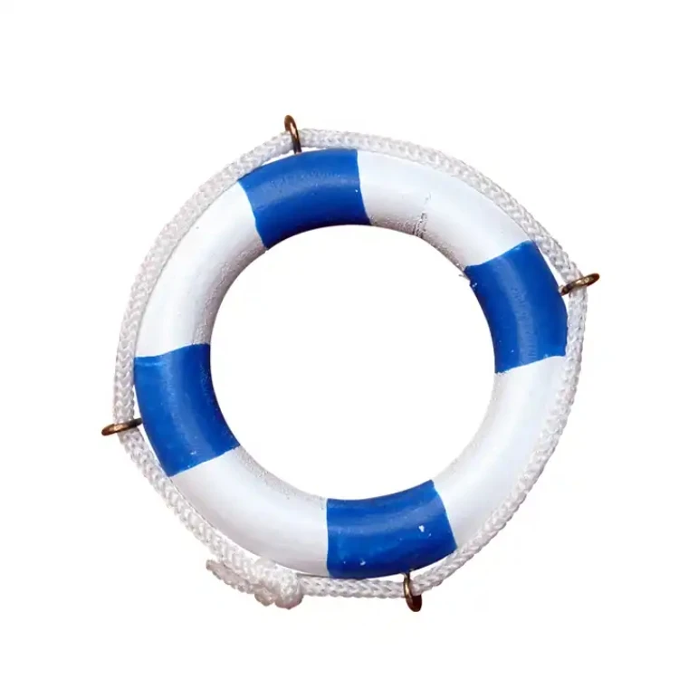 solas approved sea 4.3kg lifesaver lifebuoy with line for first aid