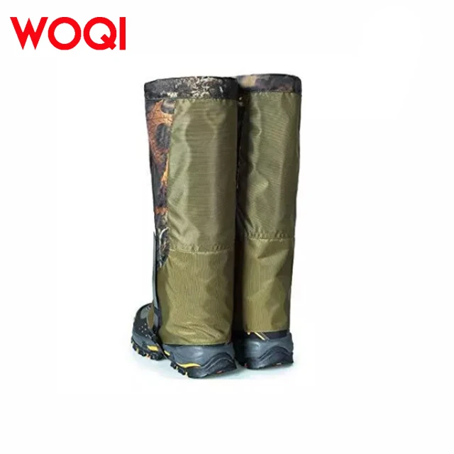 WOQI Protective Snake Guard Leggings Insect Bite & Sharp Rock/Thorn Preventing Gaiters Boots for Camping & Hiking