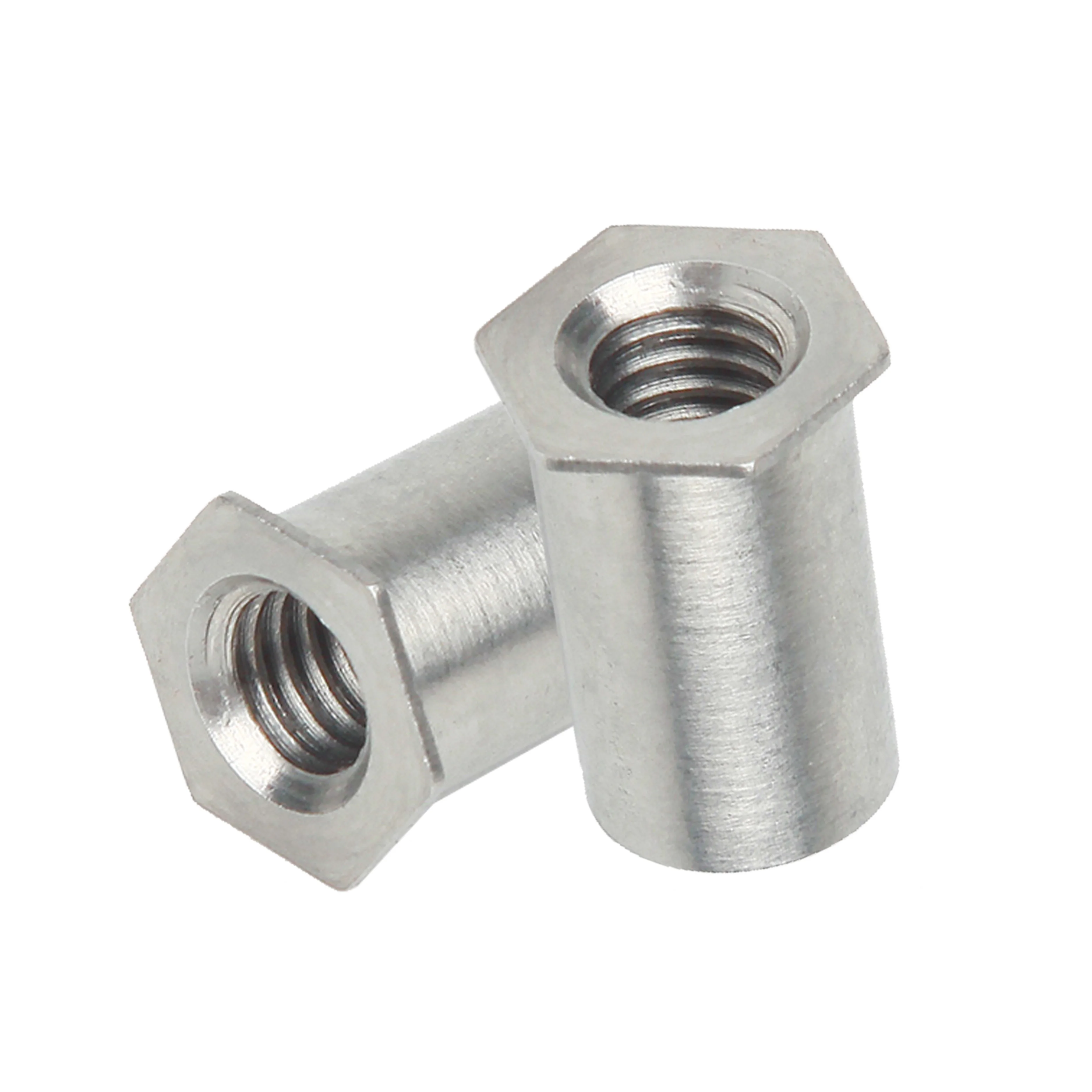 Carbon Steel stainless steel aluminum Blind Threaded Hexagon Head Self Clinch Studs Standoff Spacer