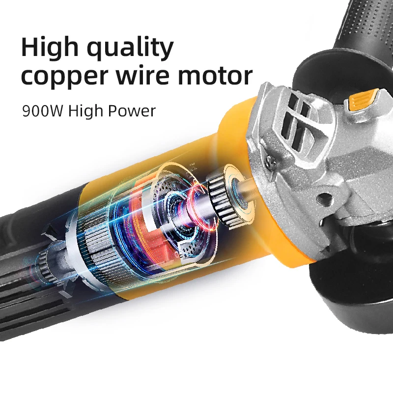 900W grander cutter Industrial grade electric tools 100 mm ANGLE GRINDER