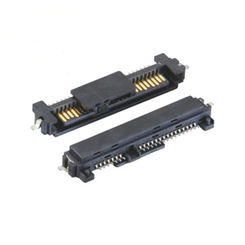 High Quality SATA 7+15P Male Vertical SMT Connector