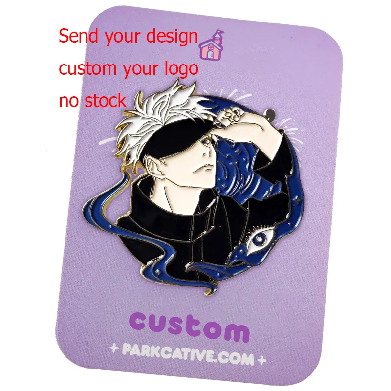 Anime Jujutsu Kaisen Metal Enamel Brooches Pins Cartoon Itadori Yuji Badge Brooch For Fans Lovers Gift
