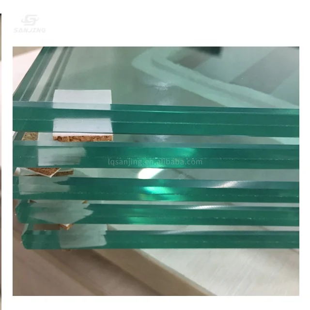 Sanjing laminated hurricane impact glass modern windows glass trade price  laminate sheets for glass doors window curtainwall