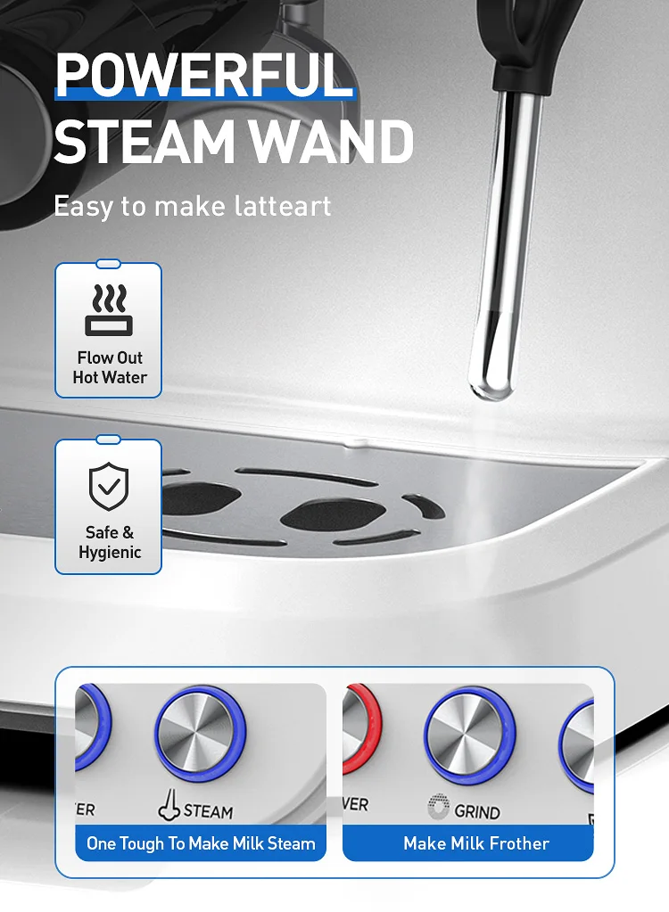 italian semi auto 1 group home espresso coffee making machine automatic good quality for sale