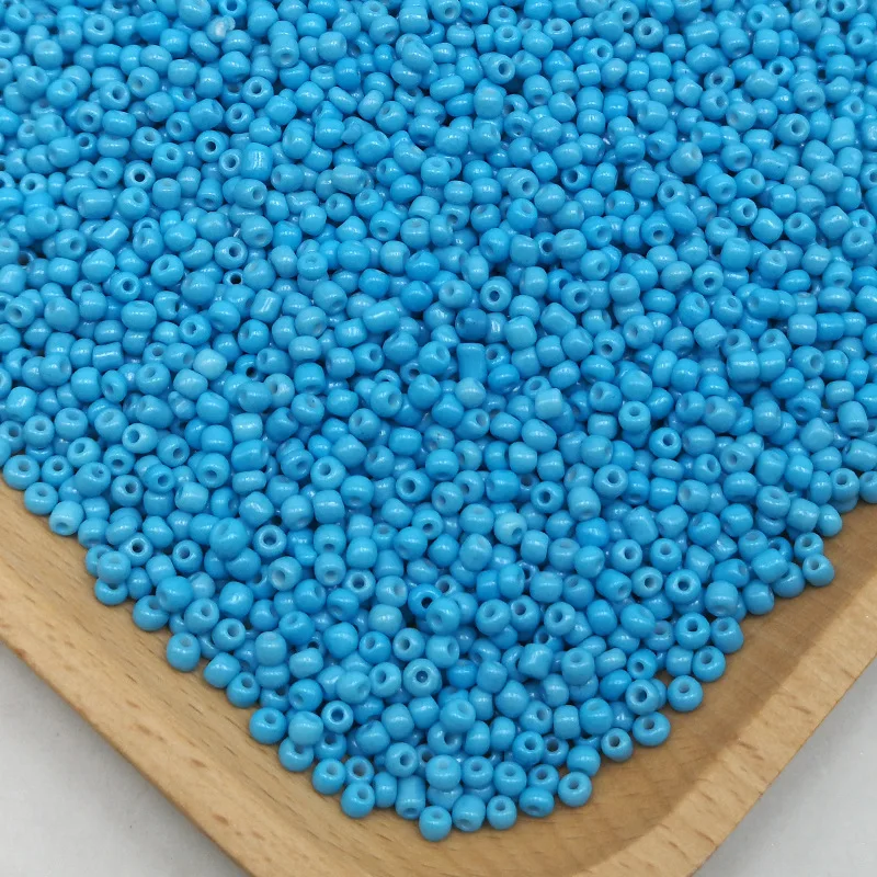 SkyLark Wholesale 12/0 8/0 6/0 450 grams bag opaque colors glass seed beads for jewelry making