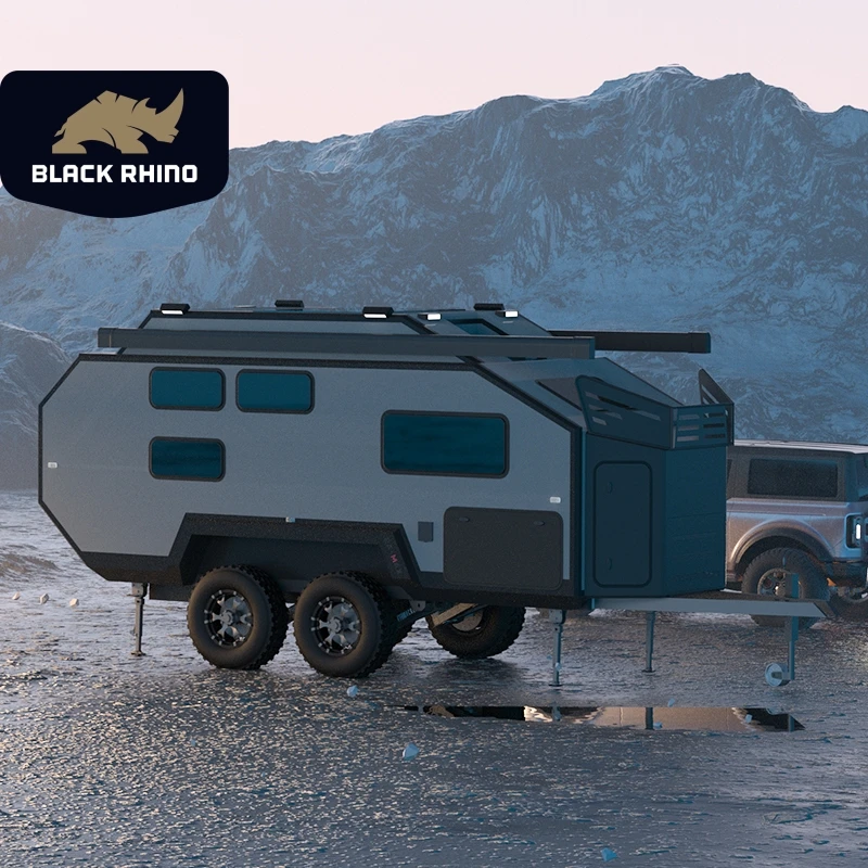Караван караван Toutterrain Rv Гибридный 15ft внедорожный Sipinter мебель для караванов 5 человек роскошный прицеп