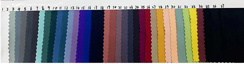 elasticfabricmaterialnylonspandex fabric87% polyamide 13% spandex290gsm4WayStretchelasticfabricLeggingsTextileFabricyoga fabric