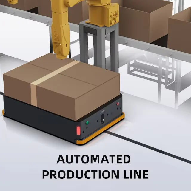 Enhanced Jack up Agv300KG Designated Stop Call Intelligent Navigation Handling Trolley Automatic Transportation Robot Chassis