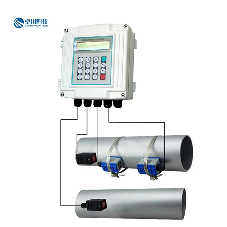 Water Flow Meter Sensor Ultrasonic Flow Meter Tds-100F Dn40 Ultrasonic Heat Meter With Flange