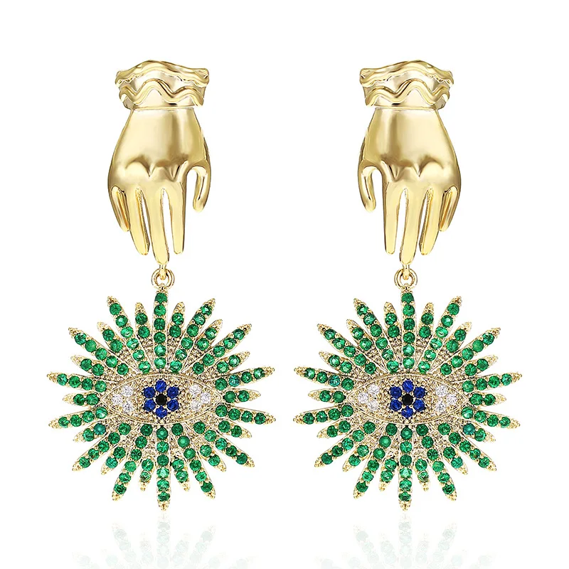 
Long Thread Clay Polymer Crochet Earrings Handmade 