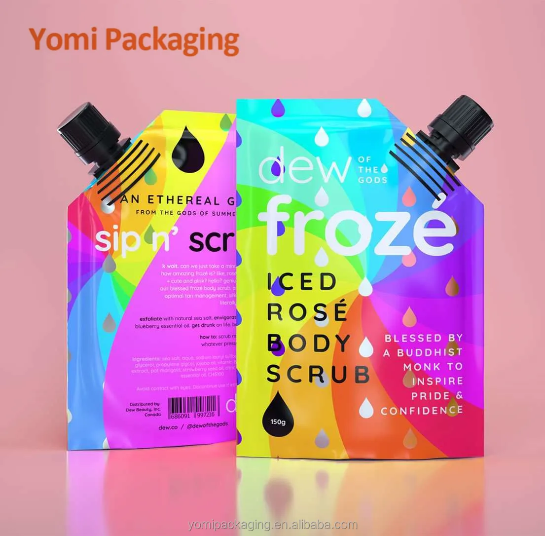 Цифровая печать на заказ пластиковая стоячая заполняющая жидкость 30 мл 200 250 Молочный Сок шампунь для напитков герметизирующие пакеты излива