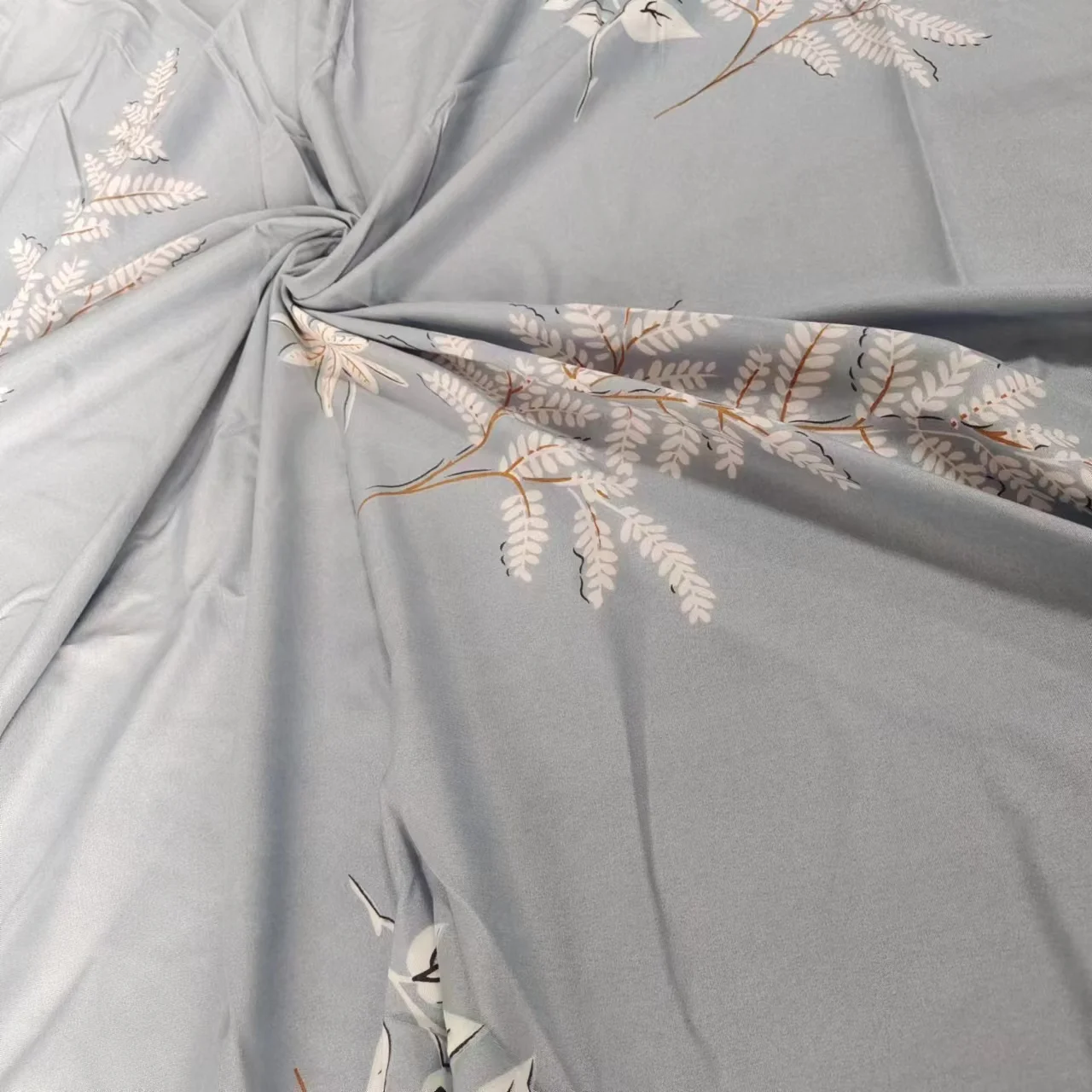 Custom textile fabric 100% polyester 3d disperse flower print microfiber poly micro bed sheet fabric