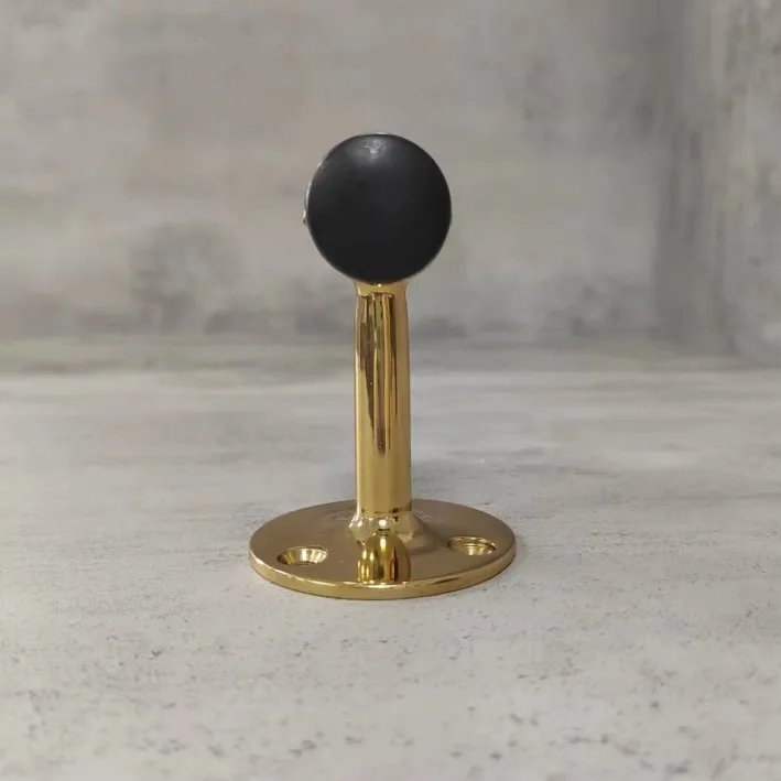 Factory Direct Sale High Quality Brass Door Stopper with Wall Mounted