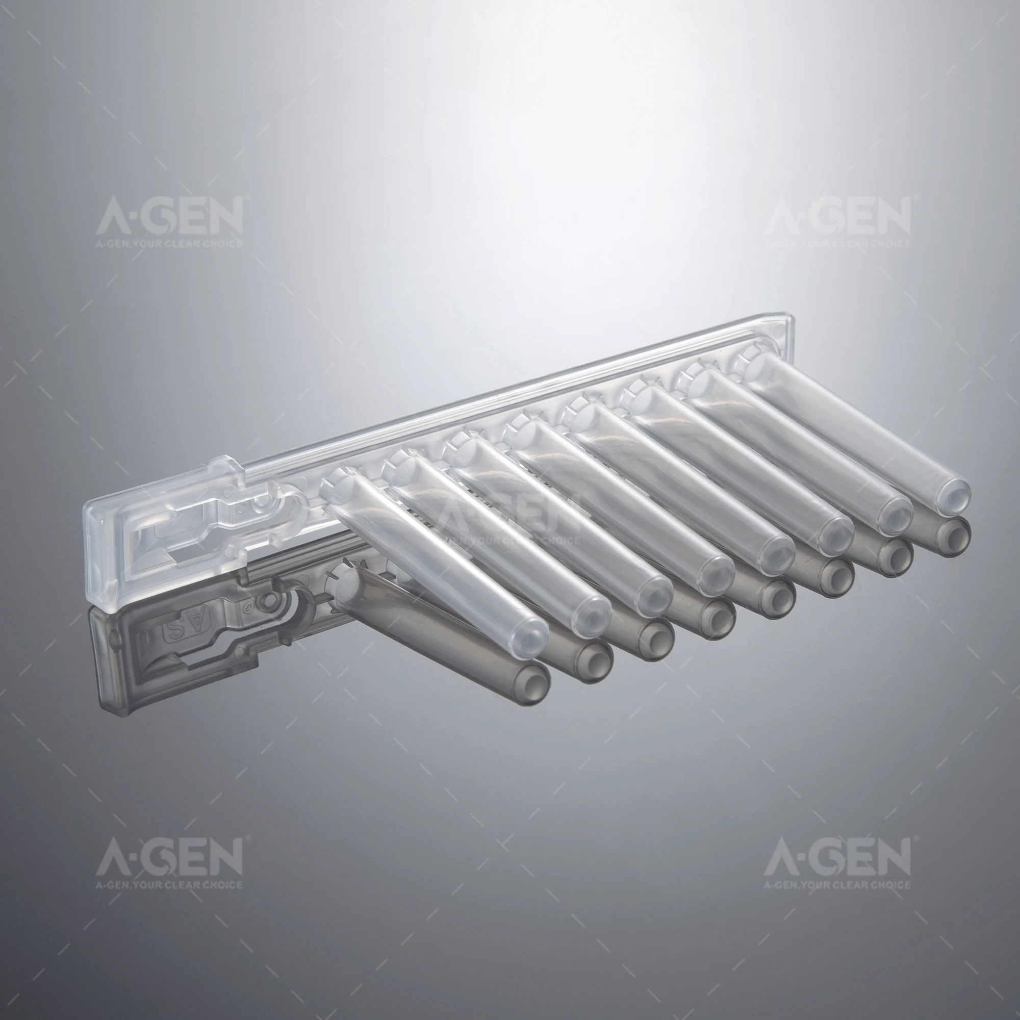 Assay Use Matched for Bioer 8 Tip combs with U bottom safe lock design compliant to SBS ANSI