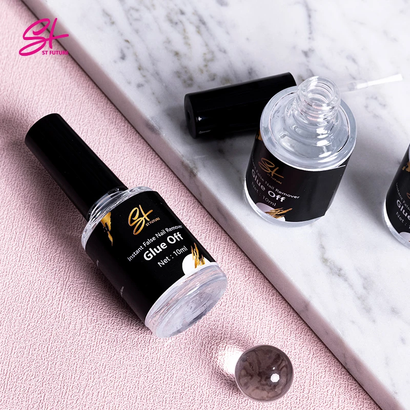 ST FUTURE nailpolish remover nail glue varnish paint removal liquid pen pad set soak off led uv gel remover