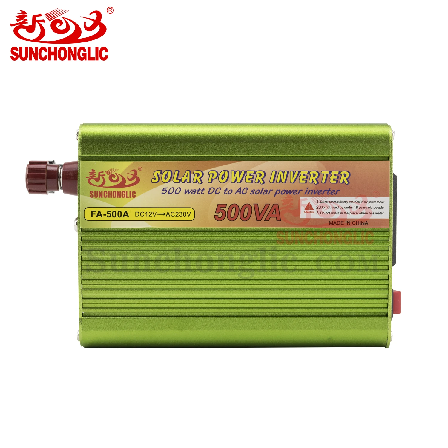 Sunchonglic inverter 12v 220v dc ac 500w 500va portable modified sine wave inverter
