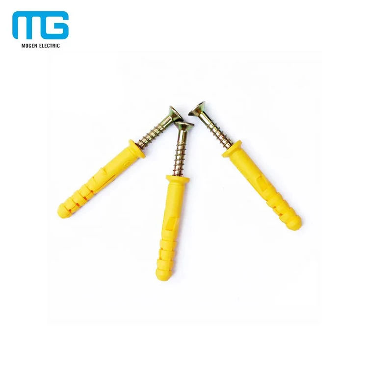 Factory direct supply plastic expansion anchor wall plug nylon wall anchor plug