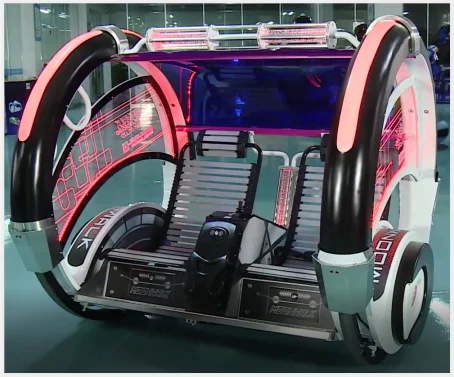 Black leswing car moonwalk le bar car leswing happy car with colourful led lights