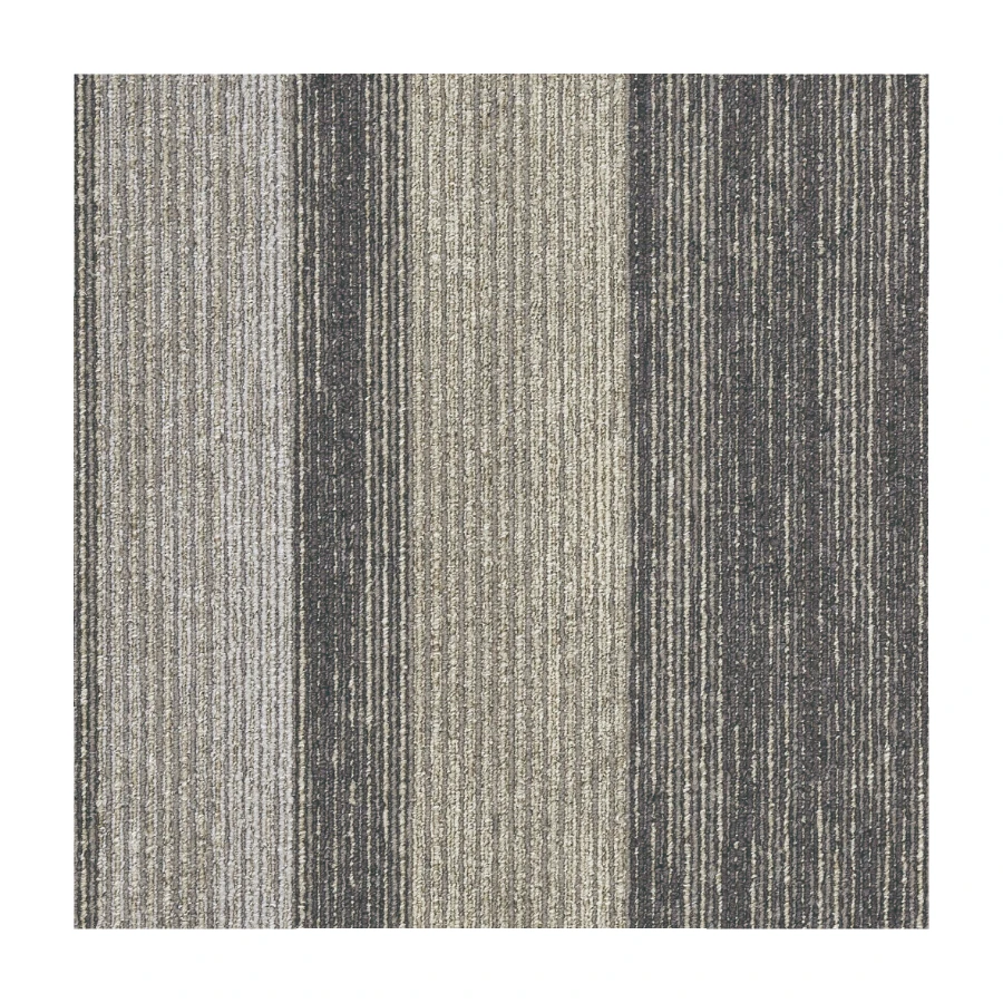 Manufacture Square Alfombra Heavy Traffic modern pattern Nylon Carpet Tiles Modular Office Commercial Carpet Tiles 50x50