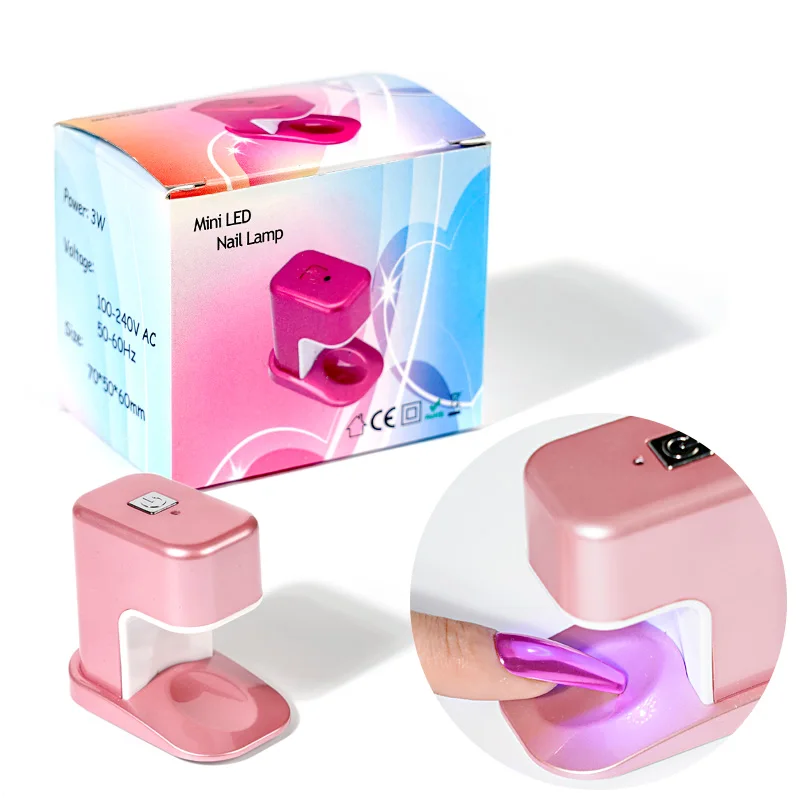 Professional UV Nail Lamp 3W Single Finger USB Mimi Led