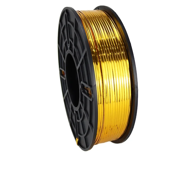 Metallic Plastic PET Shiny Twist Tie Plastic PET for Bakery Bread Sealing and Packing