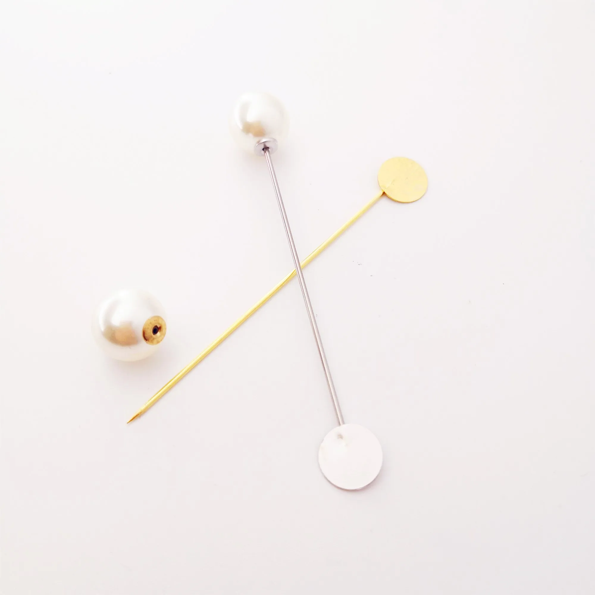 wholesale high quality 1.937 inch safety fashion metal brooch pin DIY brooch accessory