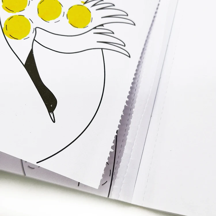 SUPERDOTS coloring Activity book, no mess high quality 25 sheets pack dot markers kids doodle drawing book for education toys