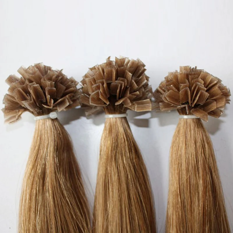 1g strand 25g/pack  200g/lot Best Selling Russian hair russian hair extensions peruvian virgin remy V tip hair extens