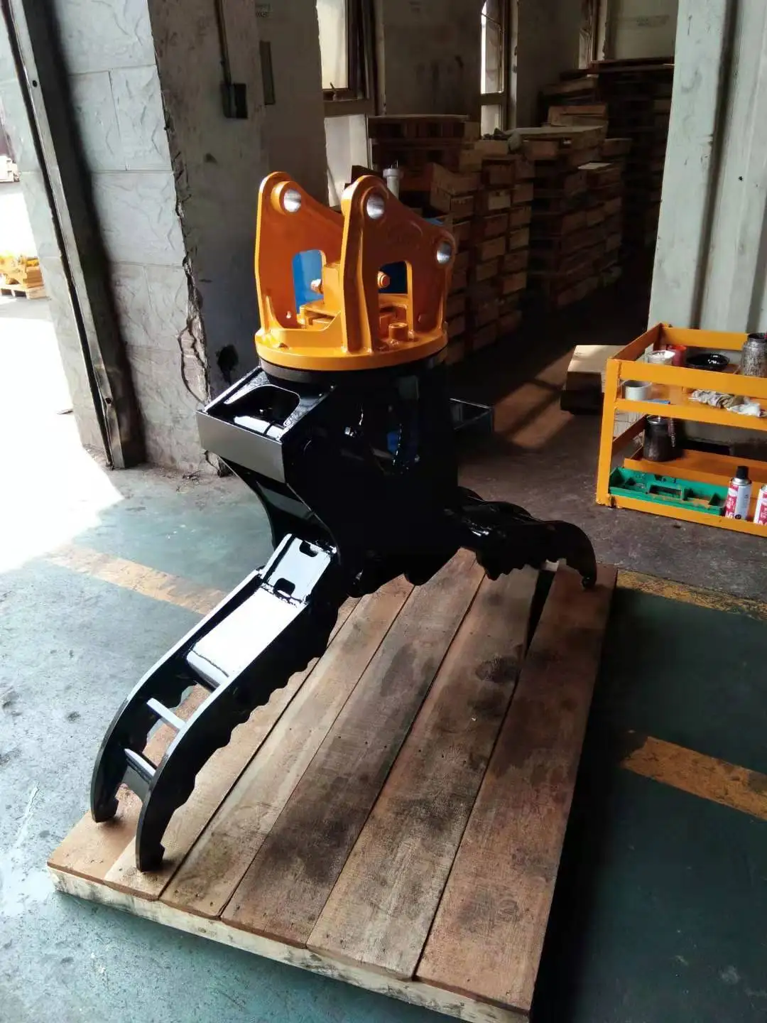 Мини-экскаватор Shantui, гидравлический грейфер/грейфер