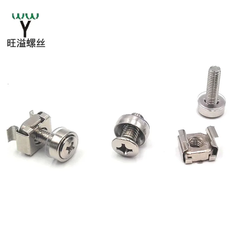 Carbon Steel Combination Crown Machine Screw  with washer