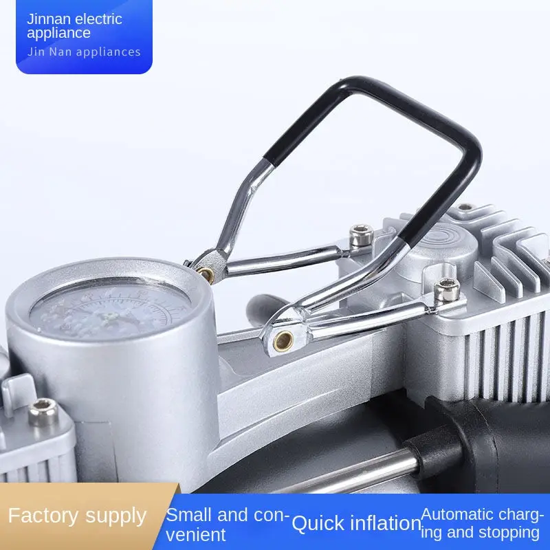 Mini Automatic Compressor Auto Car Air Pump Tyre Wheel 12 Volt Tire Inflator