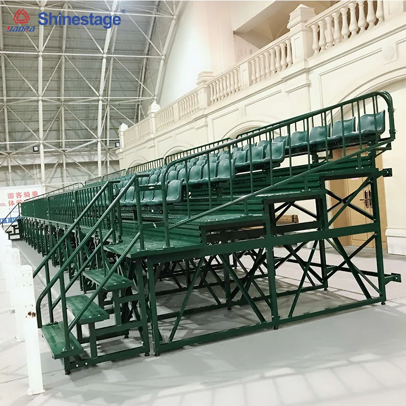 Стальной выдвижной трибер для сидения на трибуне