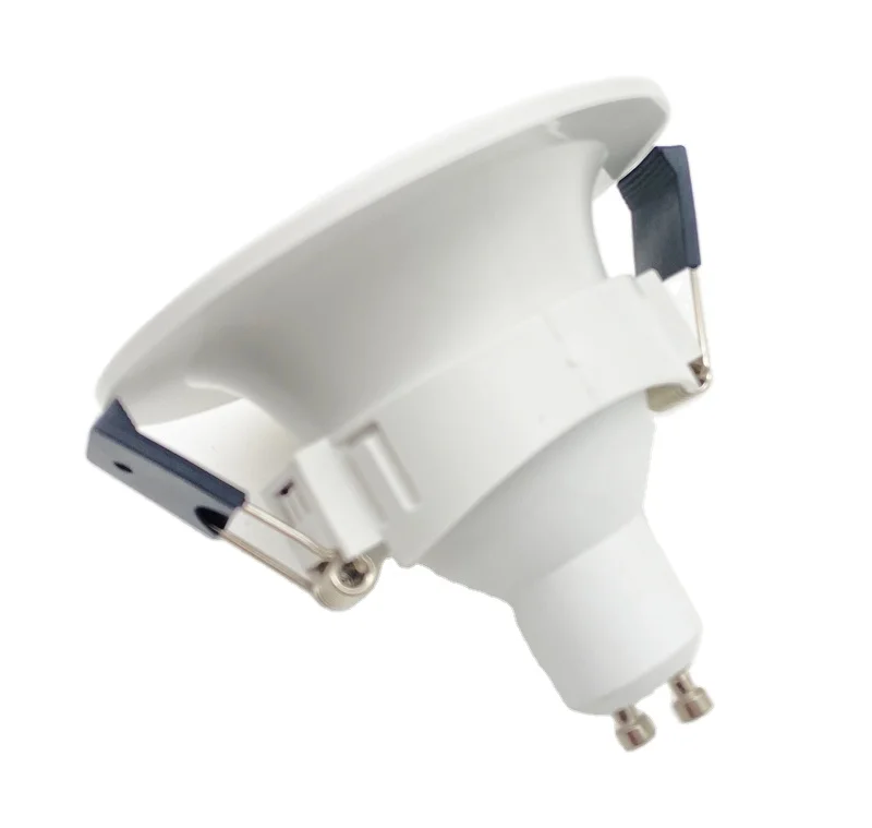  Round Recessed LED Ceiling GU10 MR16 Bulb Fixture Downlight Holder 55mm Plastic Led Spot light
