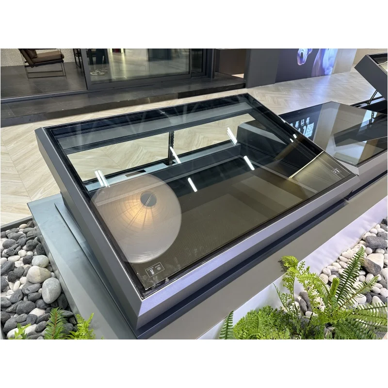 Sky Light Roof Tempered Glass Ventilation Aluminium Skylight Roof Windows
